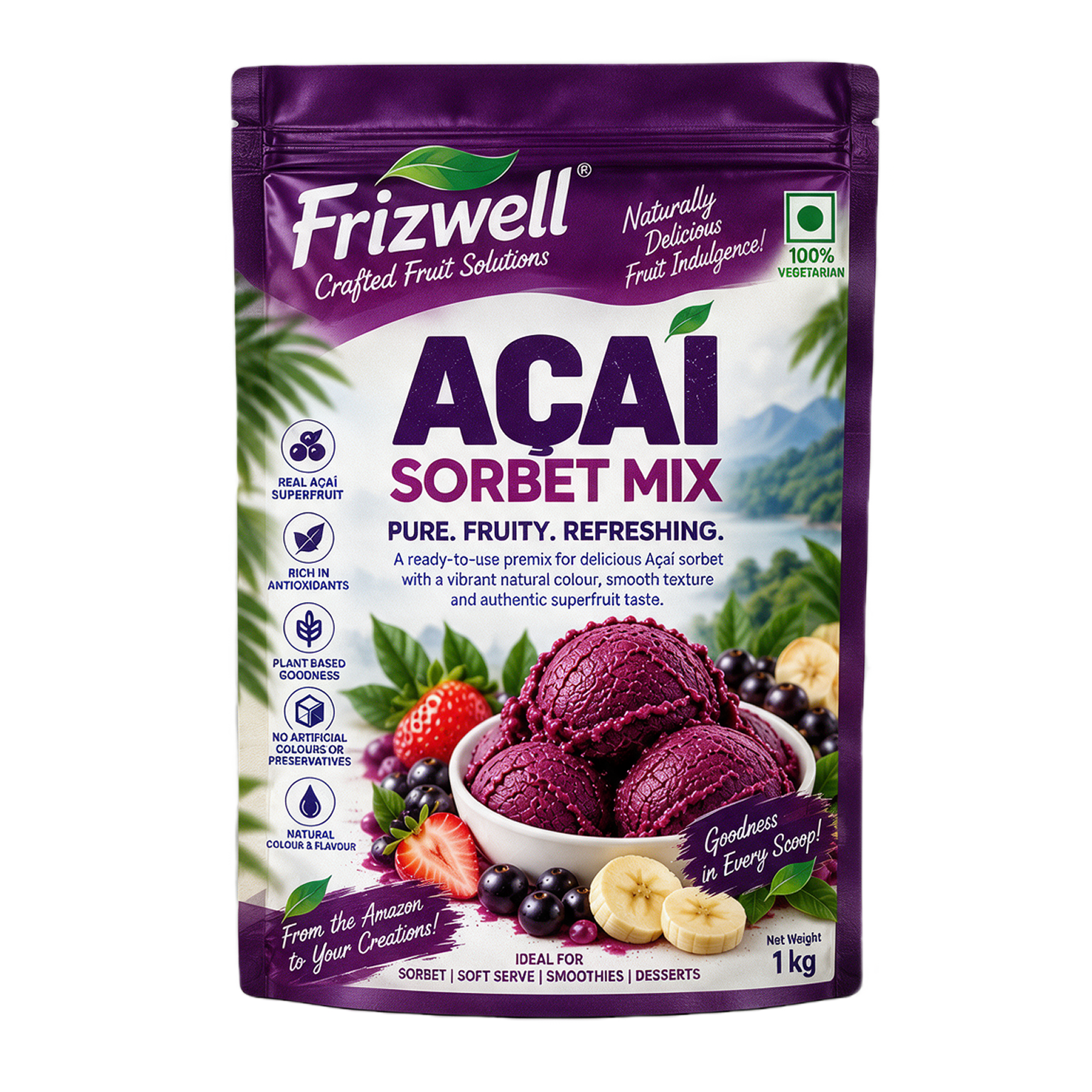 Açaí Sorbet Mix